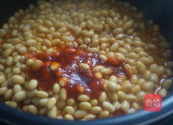  茄汁黄豆的做法图解5