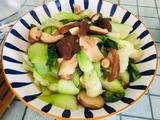 香菇炒油菜