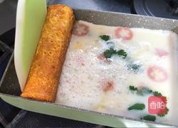 三色厚蛋烧的做法图解7