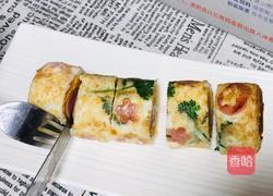 三色厚蛋烧的做法图解8