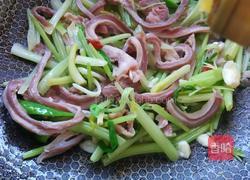 芹菜炒肚丝的做法图解9