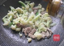 花菜炒肉的做法图解7