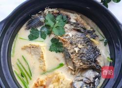 营养奶白鲫鱼豆腐汤的做法图解12