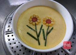 花朵蒸水蛋的做法图解7