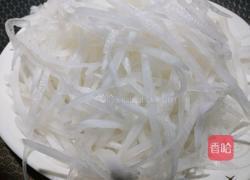萝卜丝炒猪肚的做法图解1