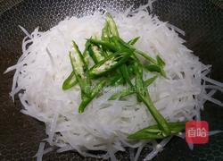 萝卜丝炒猪肚的做法图解5