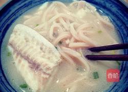 暖心鱼汤面的做法图解9