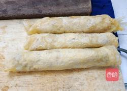 鸡蛋鱼滑卷的做法图解5