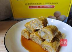 鸡蛋鱼滑卷的做法图解8