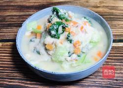 小白菜炖豆渣的做法图解8