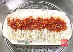 剁椒金针菇蒸粉丝的做法图解5