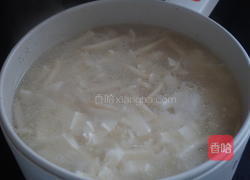 椒香白玉豆腐羹的做法图解7