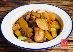 菜梗萝卜炖土豆的做法图解14