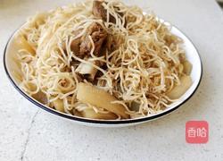 排骨萝卜蒸面的做法图解9