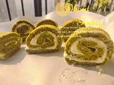 抹茶奶油蛋糕卷