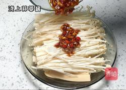 蒜蓉火腿金针菇的做法图解3