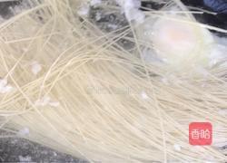 茼蒿荷包蛋汤面的做法图解4