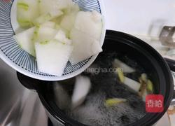滑肉冬瓜汤的做法图解5