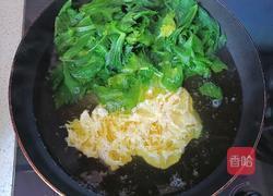 芹菜叶蛋花汤的做法图解4