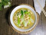 蘑菇鸡蛋汤面