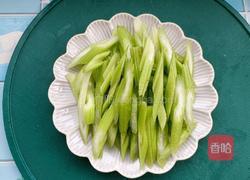 芹菜炒香干的做法图解3
