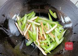 芹菜炒香干的做法图解9