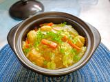 白菜豆腐粉丝煲