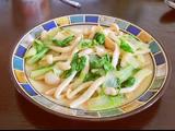 海鲜菇炒小白菜