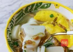 蛋饺外婆菜年糕汤的做法图解12