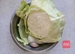 炝炒包菜的做法图解2