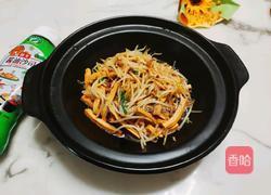 绿豆芽炒香干的做法图解7