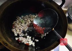 酸豆角炒肉末的做法图解5