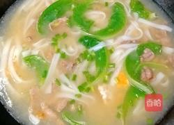 鸡蛋瘦肉汤河粉的做法图解9