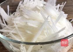 萝卜鸟巢的做法图解1