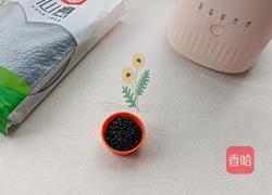 大米黑米米糊的做法图解3