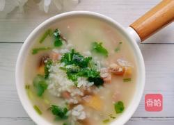 皮蛋瘦肉粥的做法图解12