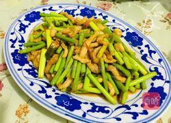 蒜苔炒里脊的做法图解10