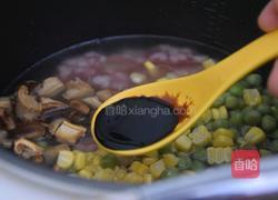 腊肠焖饭的做法图解6