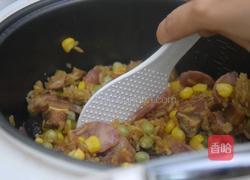 腊肠焖饭的做法图解9