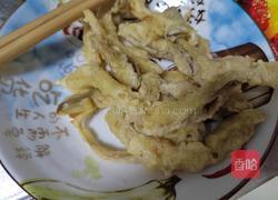 炸蘑菇的做法图解4
