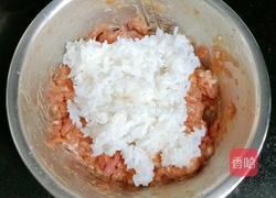 米饭时蔬猪肉饼的做法图解6