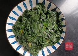 凉拌菠菜的做法图解5