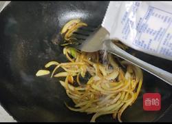 羊肉炒乌冬面的做法图解4