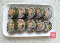 黑豆饭寿司的做法图解9