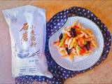 时蔬炒剪刀面