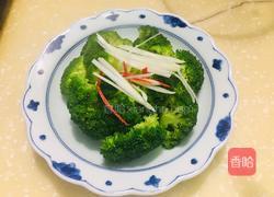 白灼西兰花的做法图解3