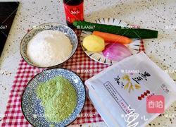 黑豆煎饼卷菜的做法图解3