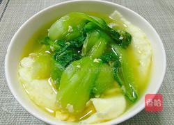 荷包蛋青菜汤的做法图解6