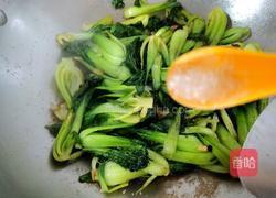 鲜露黄豆酱炒青菜的做法图解6