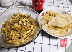 豆芽粉丝贴喝饼的做法图解20